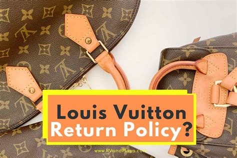 Louis Vuitton return policy printable